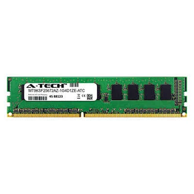 2GB PC3-10600E ECC UNB Micron MT9KSF25672AZ-1G4D1ZE Equivalent Server Memory RAM - Image 1 of 2