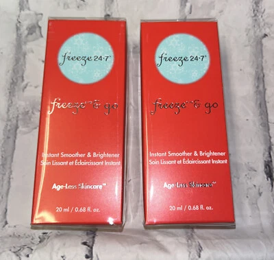 2 X Freeze 24-7 Freeze & Go Instant Smoother & Brightener 20 ml/0.68 oz - Image 1 of 4
