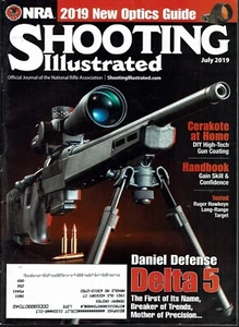 Shooting Illustrated Journal of NRA July 2019 Optics Guide Cerakote Gain Skill  - Picture 1 of 2