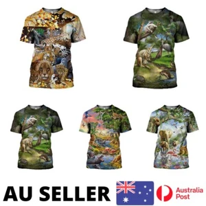 Australia Animal Shirt Landscape Wildlife Summer Tee Shirt - AU Stock - Picture 1 of 10