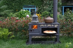 Extra Large Oven Stove, Garden Stove With Fireplace, Bread Or Pizza Baking Oven - Picture 1 of 9