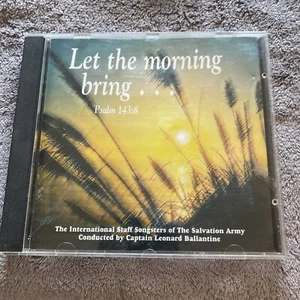 International Staff Songsters Of Salvation Army Let The Morning Bring SPS 112 CD - Picture 1 of 5