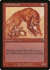 FOIL Wild Jhovall | MtG Magic Mercadian Masques | English | Near Mint