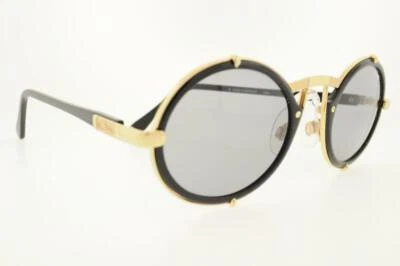 CAZAL SUNGLASSES 644 001 53MM BLACK GOLD FRAME WITH GREY LENSES - Image 1 of 4