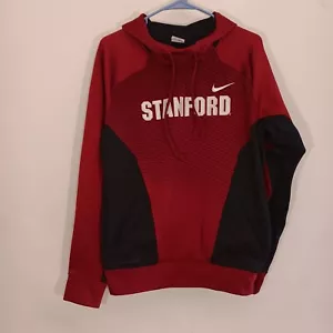 Nike Mens Therma Fit Elite Stanford Cardinal Hooded Sweatshirt Size Small - Picture 1 of 12