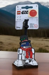 Lego Star Wars Navidad Bolsa Equipaje Etiqueta R2D2 Nuevo  - Imagen 1 de 2