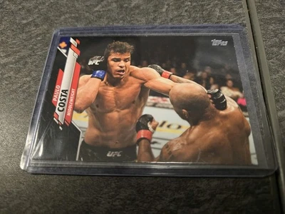 2020 Topps UFC Paulo Costa 14/69 Black MMA - Image 1 of 3