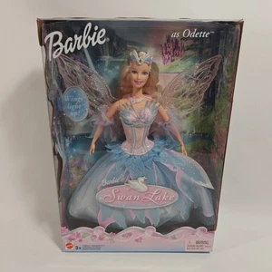 Muñeca Barbie del Lago de los Cisnes Odette Light Up Wings 2003 Mattel B2766 sellada en muy buena condición - Imagen 1 de 12