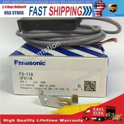 NEW PANASONIC SUNX FX-11A Fiber Optic Sensor - Image 1 of 4