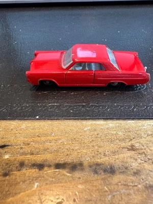 Lesney Matchbox No. 22 Red Pontiac GP Sports Coupe Vintage - Image 1 of 4