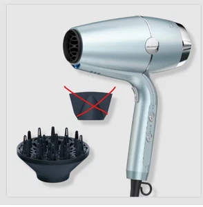CONAIR INFINITIPRO SmoothWrap Hair Dryer w/ Diffuser *NO Concentrator* - Picture 1 of 4