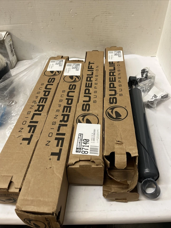 Amortecedores de sombra Superlift (conjunto de 4) 87270, 87140 - Imagem 1 de 4