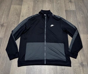 Nike ' Full Zip Jacket ' Mens XL - Black - Picture 1 of 7