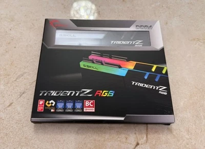 🚀G.SKILL Trident Z RGB 32GB (2x16GB) DDR4-3600 CL18✅ - Image 1 of 4