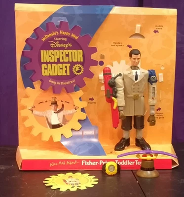 McDonalds Inspector Gadget Toys Happy Meal Display 1999 - Image 1 of 4
