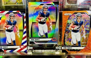 Rom ODUNZE ROOKIE CARD LOT 3 RC Lot - Panini Prizm Silver / Orange LAZERS Mint - Bild 1 von 5