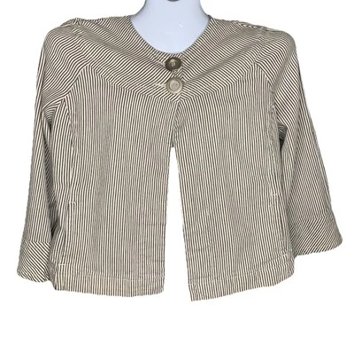 Chaqueta mujer a rayas  Foto 1 de 4