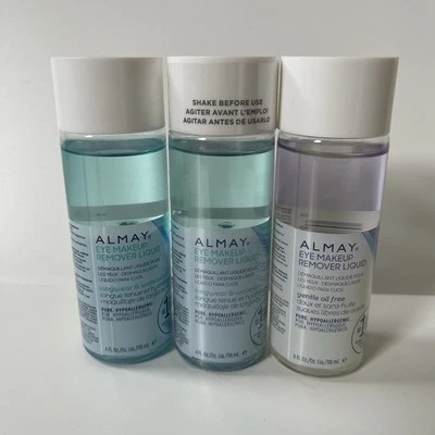 Lot Of 3  ALMAY Wipe It Like Never Happened Gentle Eye Makeup Remover Liquid 4oz - Image 1 of 3