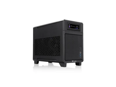 Thermaltake TR100 Black SPCC / Steel Mini-ITX Computer Case - Image 1 of 4