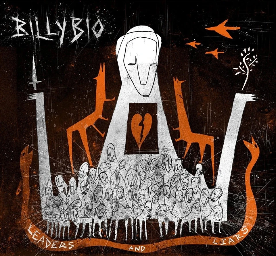 BILLYBIO - LEADERS AND LIARS AFM 763-1 2021 Red LP US PUNK METAL HARDCORE SS - Image 1 of 4