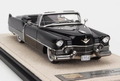 wonderful modelcar 1/43 CADILLAC ELDORADO CONVERTIBLE 1954 - open top - black - Image 1 of 4