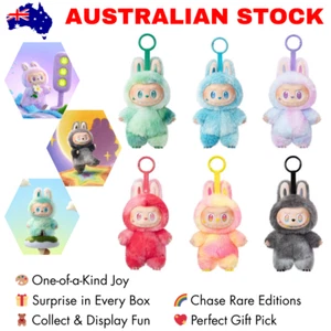 Labubu Popmart Big Into Energy Series Vinyl Face Doll Toy Keychain Collection - Picture 1 of 17