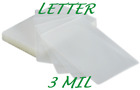 Letter 3 Mil 1000 Laminating Pouch Laminator Sheet 9 x 11-1/2 NOT GENERIC XCLEAR