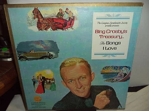 Bing Crosby, Treasury Of Songs I Love, 5 LP. Box Set 1970's VG+ - Picture 1 of 3