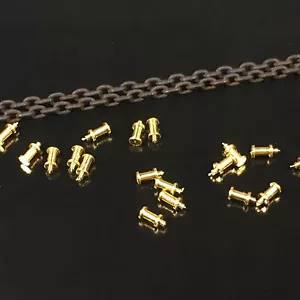 Juego de bolardos 1/350 de cadena de anclaje y 20 piezas para accesorios modelo de acorazado crucero - Imagen 1 de 4