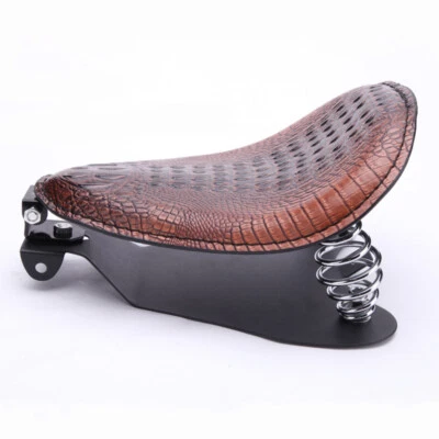 Alligator Motorcycle Spring Solo Seat For Yamaha Virago 1100 XV1100 750 XV750 US - Image 1 of 4