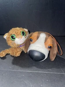 Artlist Play Along ~ Brown & White THE DOG 5,5” & McDonald’s The Cat ca.3” - Bild 1 von 8