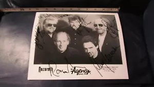 Nazareth signed Photo - Picture 1 of 3
