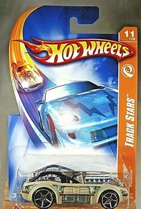 2007 Hot Wheels #119 Track Stars 11/12 PILEDRIVER Tan w/Chrome OH5 Spokes Wheel - Picture 1 of 5