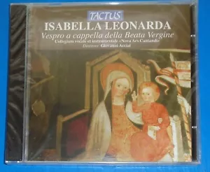 ISABELLA LEONARDA Vespro a Cappella della Beata Vergine - Tactus CD SEALED - Foto 1 di 2