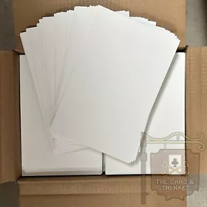 100 Loose BCW Regular Size Comic Book Backing Boards 174mm x 266mm - Foto 1 di 4