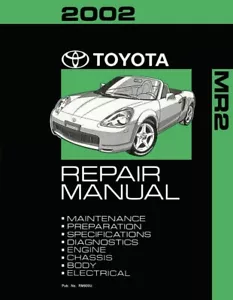 2002 Toyota MR-2 Shop Service Repair Manual Book Engine Drivetrain OEM - Picture 1 of 6