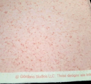 1 Yd Giordano Studios Fabric Pink Blender Splashes Cotton - Picture 1 of 3