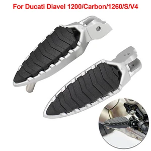 Reposapiés para clavijas de pie Ducati Diavel 1200/1260 Lambo/1260S/V4/Strada/Carbono FL - Imagen 1 de 12
