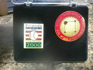 Pin Cooperstown 2000 Amigos del Salón de la Fama del Béisbol Miembro Sostenido - Imagen 1 de 3