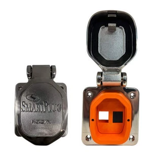 SmartPlug Data Port Case/Inlet Only - 316 SS Cover w/One Blank Plug One Open Por - Picture 1 of 1