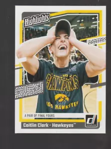 2024 Panini Caitlin Clark Collection #H8 Highlights rookie card - Picture 1 of 1