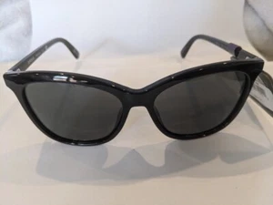 Foster Grant Black Womens TruPolar Polarized Sunglasses 100% UVA/UVB - Picture 1 of 8