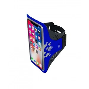 Wantalis Brassard de Sport pour Smartphone Taille M Modèle Athlète en Lycra Bleu - Photo 1/2