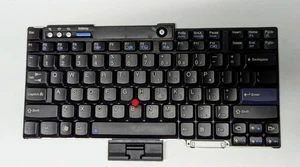 Lenovo Thinkpad W500 Genuine Laptop Keyboard 42T4066 42T4034 Model MV-89US - Afbeelding 1 van 3