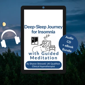Schlaflosigkeit & Schlafprobleme Meditation & Visualisierung CD + GRATIS MP3 & eBook - Bild 1 von 3
