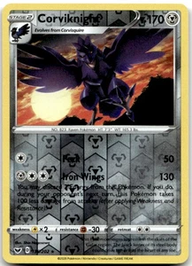 Corviknight 135/202 Reverse Holo SWSH01: Sword & Shield Base Set Pokemon Card NM - Bild 1 von 1