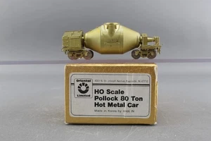 HO Messing Modell - Oriental 10080 Pollock 80 Tonnen Heißmetallwagen - unlackiert - 1989 - Bild 1 von 15
