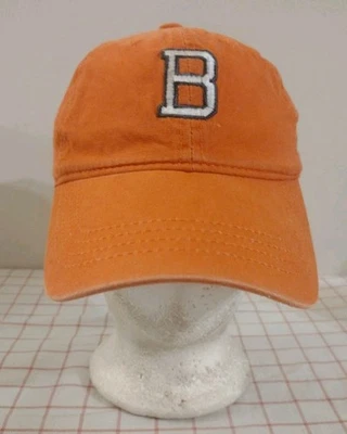 Gorra Letra Grande B Naranja Juvenil Talla Única Ajustable Bordado Logo Foto 1 de 4