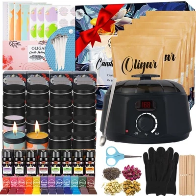 Oligar Complete Candle Making Kit DIY Candle Making Supplies for AdultsBeginn... - Image 1 of 4