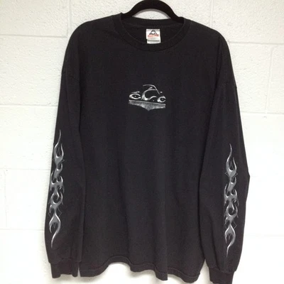 Camisa De Colección Orange County Choppers Manga Larga Talla 2XL Llamas RARA Foto 1 de 4